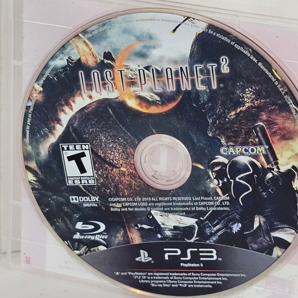 Lost Planet 2 Sony PlayStation 3 PS3 Capcom 2010 Video Game Disc Only